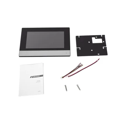 Monitor Híbrido IP WiFi Touch Screen / 7" / Resolución 1024x600 / PoE 802.3af / Audio Bidireccional / 8 Entradas de Alarma / Compatible 4 Hilos Analógicos
