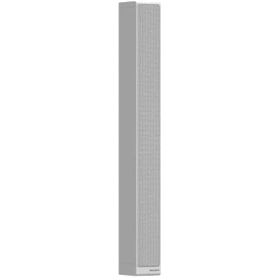 Columna de Altavoces Lineales / 2.25 Pulgadas / 150 W / 12 Unidades / Imán de Neodimio / Cobertura Horizontal 160° / SPL Máx 117 dB @ 1 m / Color Blanco