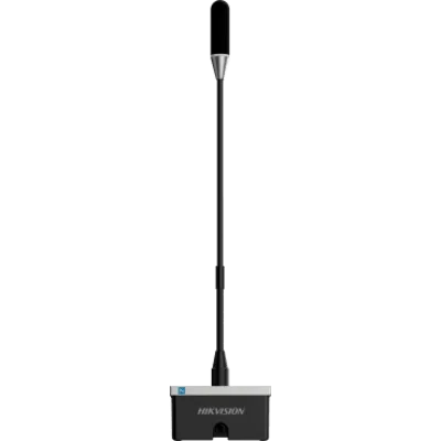Micrófono Gooseneck de Red / Electret Ø14 mm Chapado en Oro / 48 kHz 24-bit / 20 Hz-20 kHz / SNR 73 dB / PoE 3.6 W / AES67 / DSP Integrado
