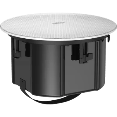 Altavoz de Techo IP / Woofer 6.5" + Tweeter 1.2" / 74 Hz a 20 kHz / SPL 105 dB / PoE++ 802.3bt 60 W / Cobertura 110° / Sin Marco / AES67