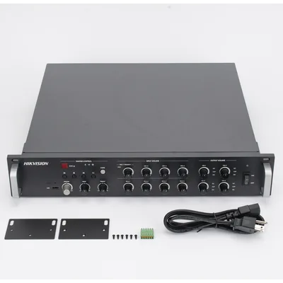 Amplificador de Red / 4 Zonas 250W / Salida 100V/70V / Bluetooth 5.0 / Entrada de Alarma / Síntesis de Voz TTS