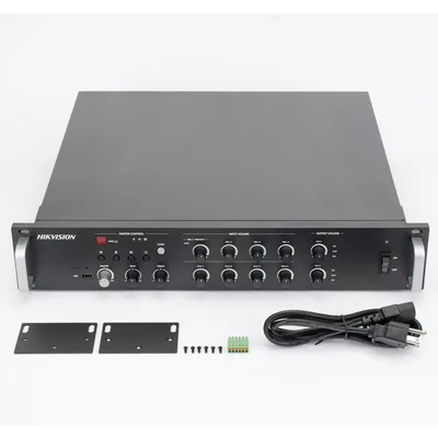 Amplificador de Red / 2 Zonas 250W / Salida 100V/70V / Bluetooth 5.0 / Entrada de Alarma / Control por Software
