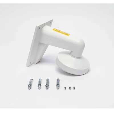 Montaje de Pared para Exterior / Aleación de Aluminio / 132x183.5x228.5 mm / 0.87 kg / Blanco / 5.2x7.2x9.0 pulgadas