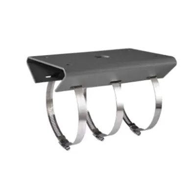 Montaje para Poste Vertical / Diámetro 400-600 mm / Acero Galvanizado SUS304 / 250x127x46 mm / 1.6 kg / Plateado