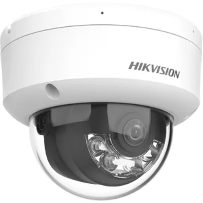 Cámara Domo IP / 4 Megapixel / Lente 2.8 mm / IR 30 m (98.4 ft) / WDR 120 dB / IP67 e IK10 / PoE