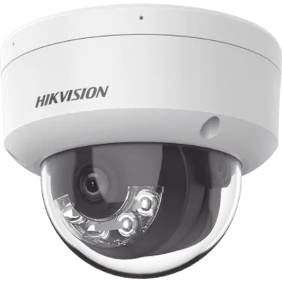 Cámara Domo IP / 4 Megapixel / Lente 2.8 mm / Smart IR 30 m (98.4 ft) / WDR 120 dB / IP67 e IK10 / H.265+ / PoE / ONVIF