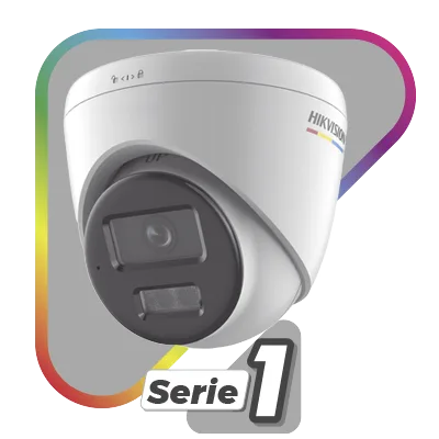 Cámara Turret IP / 4 Megapixel / Lente 2.8 mm / FOV 96° / Dual Light 30 m (98.4 ft) / WDR 120 dB / IP67 / PoE