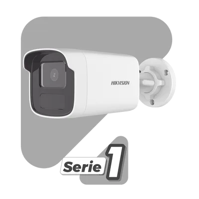 Cámara Bala IP / 8 Megapixel (4K) / Dual Light 50 m (164 ft) / Lente 4 mm / Ángulo 90° / AcuSense Lite / IP67 / PoE / Micrófono Integrado