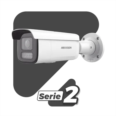 Cámara Bala IP / 6 Megapixel / Lente Motorizado 2.8-12 mm / Dual Light 60 m (196.9 ft) / WDR 120 dB / IP67 / IK10 / PoE+