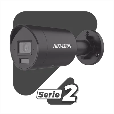 Cámara Bala IP / 4 Megapixel / Dual Light 40 m (131.2 ft) / WDR 120 dB / AcuSense / IP67 / PoE / Micro SD 512 GB