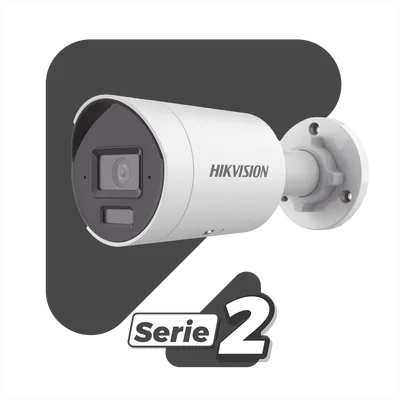 Cámara Bala IP / 4 Megapixel / Dual Light 40 m (131.2 ft) / WDR 120 dB / AcuSense / IP67 / PoE