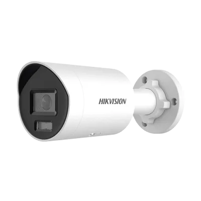 [Dual Light + ColorVu] Bala IP 4 Megapixel / Lente 2.8 mm / 40 mts IR + 40 mts Luz Blanca /  Microfono Integrado / Exterior IP67 /   WDR 130 dB / ACUSENSE / Captura Facial /  PoE / ACUSEARCH