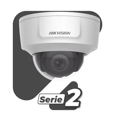Domo IP / 2 Megapixel / Lente 2.8 mm / 108° FOV / HDMI 1080p / IR EXIR 98 ft / WDR 120 dB / PoE / IP42 / IK10