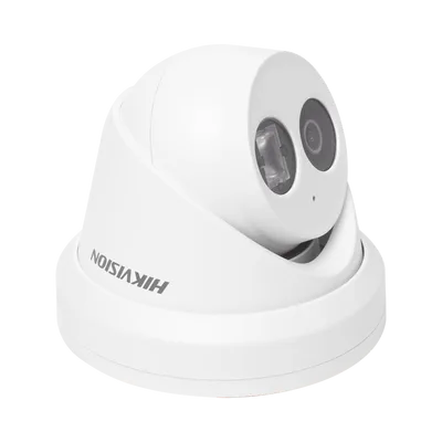 Turret IP 4 Megapixel / Lente 2.8 mm / 30 mts IR EXIR / Exterior IP67 / WDR 120 dB / PoE / ACUSENSE (Evita Falsas Alarmas) / Micrófono Integrado / Metal / MicroSD / ONVIF / ACUSEARCH
