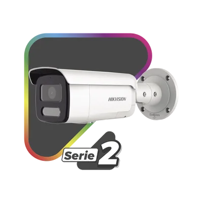 Cámara Bala IP / 8 Megapixel / Dual Light 60 m (196.9 ft) / ColorVu / WDR 130 dB / Audio Bidireccional / IP67