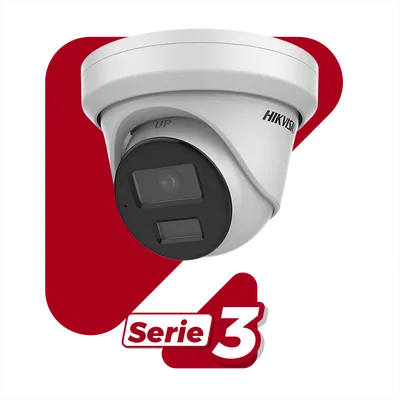 Cámara Turret IP / 4 Megapixel / Dual Light 40 m (131.2 ft) / DarkFighter S / WDR 130 dB / IP67 / Audio y Alarmas I/O