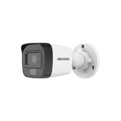 Bala TURBOHD 3K (5 Megapixel) / Resolución 2960 x 1665 / Lente 2.8 mm / Smart Hybrid Light IR 25 m (82 ft) + Luz Blanca 20 m (65.6 ft) / Micrófono Integrado / dWDR / 4 Tecnologías TVI-AHD-CVI-CVBS / E