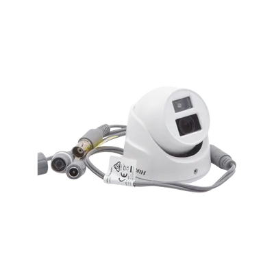 Cámara Turret TURBO HD / 2 Megapixel / Gran Angular 106° / IR EXIR 20 m (65.6 ft) / 4 Tecnologías / IP67 / dWDR