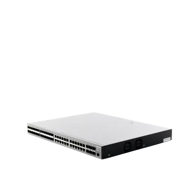 Switch Administrable Capa 3 / 24 puertos RJ45 Gigabit + 24 SFP + 6 SFP+ 10G / 598 Gbps / 1.44 x 0.14 x 1.15 pies