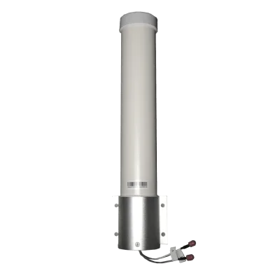 Antena Omnidireccional / 360° Cobertura / 5 GHz / 11 dBi Ganancia / Polarización Dual / IP65 / Montaje en Poste / SMA Macho