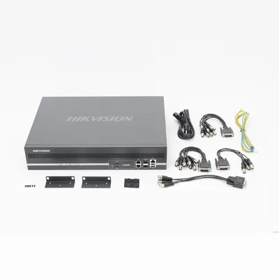 Decodificador de Video / 16 Salidas HDMI 4K UHD / 256 Canales Simultáneos / Videowall / Audio Bidireccional / Doble Puerto Gigabit