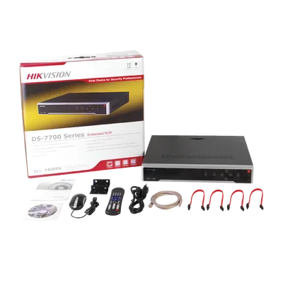 NVR 12 Megapixel (4K) / 32 Canales IP / 16 Puertos PoE+ / Switch PoE 300 mts / HDMI en 4K / Soporta POS