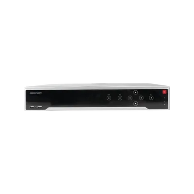 NVR 12 Megapixel (4K) / 32 Canales IP / 16 Puertos PoE+ / Switch PoE 300 mts / HDMI en 4K / Soporta POS