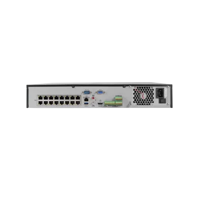 NVR 12 Megapixel (4K) / 32 Canales IP / 16 Puertos PoE+ / Switch PoE 300 mts / HDMI en 4K / Soporta POS