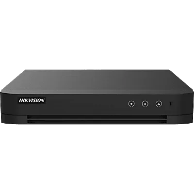 DVR Pentahíbrido / 16 Canales TurboHD + 24 Canales IP / 3K Lite / Salida 4K HDMI / H.265+ con GUANLAN AI / AcuSearch / Perimeter Protection / 1 Bahía SATA 12 TB
