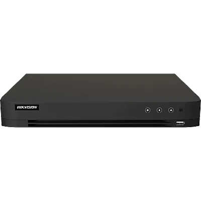 DVR Pentahíbrido / 16 Canales TurboHD 4K + 32 Canales IP / AcuSearch / Protección Perimetral IA / 20 TB / HDMI 4K / H.265+