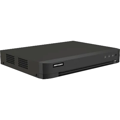 DVR Pentahíbrido / 16 Canales TurboHD 4K + 32 Canales IP / AcuSearch / Protección Perimetral IA / 20 TB / HDMI 4K / H.265+