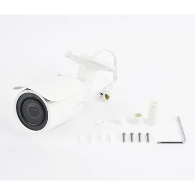 Bala IP / 4 MP / Lente Motorizado 2.8-12 mm / IR EXIR 30 m / PoE / IP67 / WDR 120 dB / Micro SD 256 GB / 98 ft