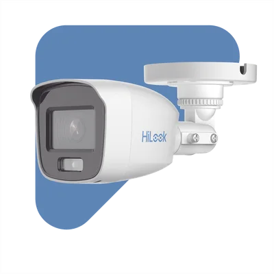 Bala TURBOHD / 2MP 1080p / Color 24/7 / Lente 2.8mm / Luz Blanca 20m (65.6 ft) / IP66 / Micrófono Integrado