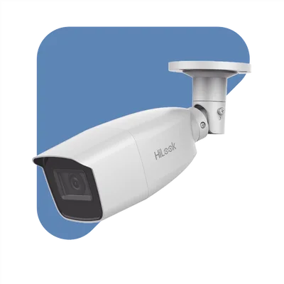 Cámara Bala TURBOHD / 2 Megapixel 1080p / Lente Varifocal 2.8-12 mm / IR EXIR 40 m (131.2 ft) / IP66 / Multiprotocolo TVI-AHD-CVI-CVBS / -40°C a 60°C