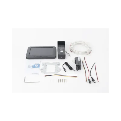 Kit de Videoportero Analógico / Pantalla LCD 7" / Frente de Calle IP65 / Visión Nocturna IR 2 m (6.6 ft) / Audio Bidireccional / Salida de Relé
