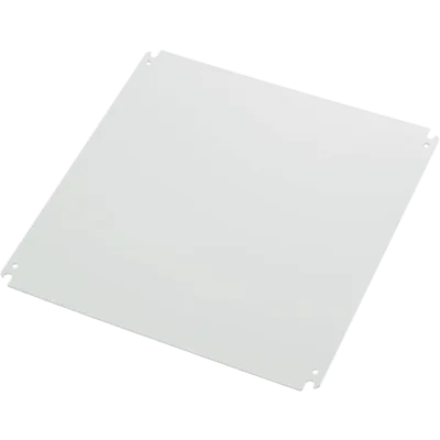 Panel de Montaje Concept / Acero Dulce / 14.2x14.2 in (361x361 mm) / Blanco / Calibre 12ga / para Gabinete 16x16 in