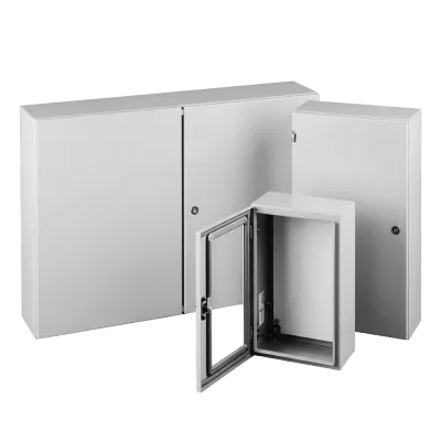 Gabinete Eléctrico de Control / 20x20x8 pulgadas / NEMA 4/12/13 / IP66 / Acero RAL 7035