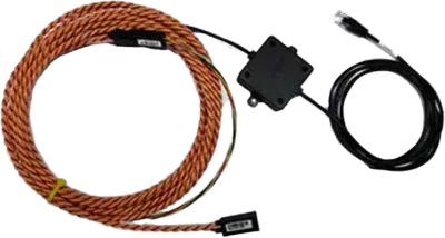 Sensor de Fugas de Fluido de Cuerda, Para RackPower PDU nVent SCHROFF, Detección de Fugas en Tuberías y Áreas, Rango Medición < 2 Mohm/cm, Plug and Play, Temperatura Operación 0-65°C