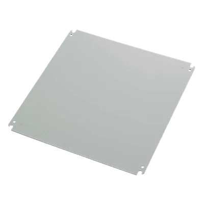 Gabinete Industrial de Uso Exterior / IP66 NEMA 4/12/13 / IK10 / Acero 1.5 mm / 600 x 600 x 400 mm (23.6 x 23.6 x 15.7 in) / Platina de Montaje Incluida