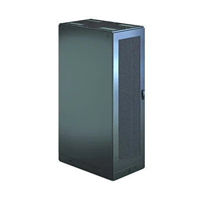 Gabinete para Servidor / 45U / 7.05 x 1.97 x 3.94 pies / Acero 12 Gauge / Carga 1361 kg / RAL 9005 Negro