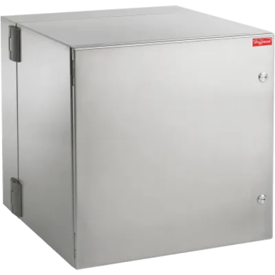Gabinete Industrial / Protección NEMA 4/4X/12 / Acero Inoxidable SS304 / 12 UR / 19 Pulgadas / Montaje en Pared / Puerta Sólida Abatible