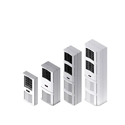 Aire Acondicionado Industrial / 2500W (8500 BTU/h) / 460V Trifásico / Montaje Múltiple / Acero Gris RAL 7035 / IP54 Interno