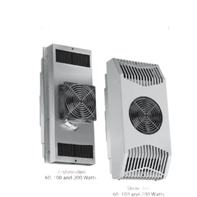 Refrigerador Termoeléctrico / 48V DC / 166W (567 BTU/h) / Interiores y exteriores / Efecto Peltier / Enfriamiento y Calentamiento / Sin Refrigerantes / Montaje Vertical y Horizontal / Rango -40°C a 55