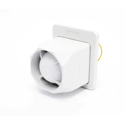 Sirena Autónoma / 119 dB / 25 W / Dos Tonos / IP Resistente Agua y UV / 6 a 14 VDC / Interior y Exterior