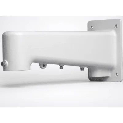 Soporte de Pared para Cámara Bala / Aluminio / Rosca 1-1/2" NPT / Interior y Exterior / Perfil Compacto 222.7 mm (8.77 in)