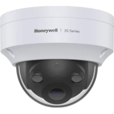 Cámara Mini Domo IP / 8 MP / Lente Fijo 2.8 mm / WDR 120 dB / IR 40 m / IP66 IP67 IK10 / PoE / NDAA