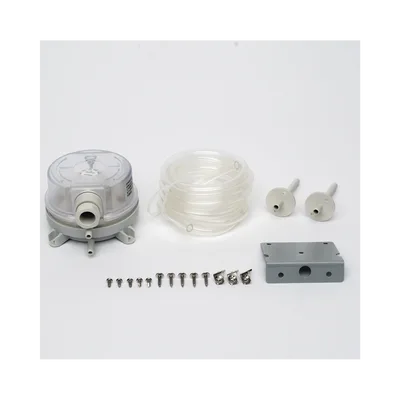 Presostato Diferencial de Aire / Rango Ajustable 500 a 2500 Pa / Contacto SPDT 1.5 A / IP54 / Incluye Manguera 2 m (6.6 ft)