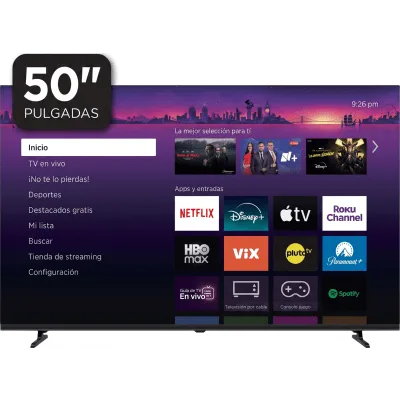 Smart TV QLED / 50 Pulgadas / 4K UHD / Dolby Audio / Wi-Fi / 3 HDMI / VESA 200x200 mm