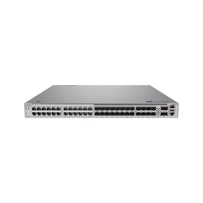 Switch Core Capa 3 / 24 Puertos Gigabit / 16 Puertos SFP+ 10 Gbps / 8 Puertos SFP28 25 Gbps / 2 Puertos QSFP28 100 Gbps / Apilamiento Inteligente