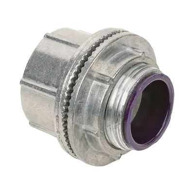 Conector Meyers de Aluminio de 1 1/4" disponible para Áreas Peligrosas Clase 1 División 2 de acuerdo con NEC 501.10.